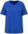 Ulla Popken Piping Accent Functional UVP 50+ Stretch Knit Top Royal Blue - T-shirty - 