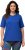 Ulla Popken Piping Accent Functional UVP 50+ Stretch Knit Top Royal Blue - T-shirty - 