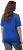 Ulla Popken Piping Accent Functional UVP 50+ Stretch Knit Top Royal Blue - T-shirty - 