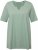 Ulla Popken Essential Notch Neck Stretch Tee Light Moss Green - T-shirty - 