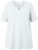Ulla Popken Essential Notch Neck Stretch Tee Snow White - T-shirty - 
