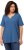 Ulla Popken Essential Notch Neck Stretch Tee Denim Blue - T-shirty - 