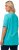 Ulla Popken Essential Notch Neck Stretch Tee Deep Aqua - T-shirty - 