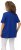 Ulla Popken Essential Notch Neck Stretch Tee Cobalt Blue - T-shirty - 