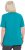 Ulla Popken Essential Notch Neck Stretch Tee Teal - T-shirty - 