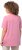 Ulla Popken Essential Notch Neck Stretch Tee Light Pink - T-shirty - 