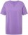 Ulla Popken Essential Notch Neck Stretch Tee Pale Lilac - T-shirty - 