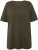 Ulla Popken Essential Square Neck Stretch Tee Forest Green - T-shirty - 