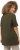 Ulla Popken Essential Square Neck Stretch Tee Forest Green - T-shirty - 