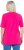 Ulla Popken Essential Square Neck Stretch Tee Magenta Pink - T-shirty - 