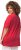 Ulla Popken Essential Square Neck Stretch Tee Dark Pink - T-shirty - 