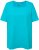 Ulla Popken Essential Square Neck Stretch Tee Deep Aqua - T-shirty - 