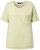Ulla Popken Cold Dye Ruffle Edge Pocket Tee Pistachio - T-shirty - 
