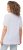 Ulla Popken Textured Striped Short Sleeve Tee Snow White - T-shirty - 