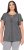 Ulla Popken Wing Sleeve V-Neck Tee Graphite Grey - T-shirty - 