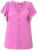 Ulla Popken Wing Sleeve V-Neck Tee Cool Pink - T-shirty - 