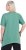 Ulla Popken Quick Drying Pointed Hem Stretch Fit Tee Ivy Green - T-shirty - 