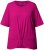 Ulla Popken Antibacterial Short Sleeve Draped Tee Light Magenta - T-shirty - 