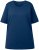 Ulla Popken Basic Round Neck Short Sleeve Relaxed Fit T-Shirt Dark Blue - T-shirty - 