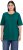 Ulla Popken Basic Round Neck Short Sleeve Relaxed Fit T-Shirt Teal Green - T-shirty - 