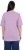 Ulla Popken Basic Round Neck Short Sleeve Relaxed Fit T-Shirt Lavender Pink - T-shirty - 