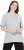 Ulla Popken Eco Cotton Basic T-Shirt 2-Pack Grey/Pink - T-shirty - 