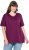 Ulla Popken Eco Cotton Basic T-Shirt 2-Pack Black/Red - T-shirty - 