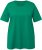 Ulla Popken Essential Round Neck Stretch Tee Emerald Green - T-shirty - 