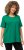 Ulla Popken Essential Round Neck Stretch Tee Emerald Green - T-shirty - 