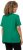 Ulla Popken Essential Round Neck Stretch Tee Emerald Green - T-shirty - 