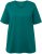 Ulla Popken Essential Round Neck Stretch Tee Dark Emerald - T-shirty - 