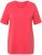 Ulla Popken Essential Round Neck Stretch Tee Dark Coral - T-shirty - 