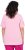 Ulla Popken Essential Round Neck Stretch Tee Pink - T-shirty - 