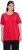 Ulla Popken Essential Round Neck Stretch Tee Red - T-shirty - 