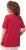 Ulla Popken Essential Round Neck Stretch Tee Dark Pink - T-shirty - 