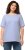 Ulla Popken Essential Round Neck Stretch Tee Sky Blue - T-shirty - 