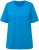 Ulla Popken Essential Round Neck Stretch Tee Sapphire Blue - T-shirty - 