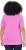 Ulla Popken Essential Round Neck Stretch Tee Cool Pink - T-shirty - 
