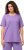 Ulla Popken Essential Round Neck Stretch Tee Pale Lilac - T-shirty - 
