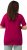 Ulla Popken Essential Round Neck Stretch Tee Magnolia Red - T-shirty - 