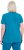 Ulla Popken Functional Antibacterial Finish V-Neck Short Sleeve Knit Top Opal Green - T-shirty - 