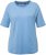 Ulla Popken Quick-Drying Short Sleeve T-Shirt Pale Blue - T-shirty - 