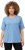 Ulla Popken Quick-Drying Short Sleeve T-Shirt Pale Blue - T-shirty - 