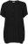 Kaffe Curve Ami Puff Tunika Głęboka czerń - T-shirty - 