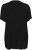 Kaffe Curve Ami Puff Tunika Głęboka czerń - T-shirty - 