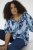 Kaffe Curve Aliana Tunic Blue Flower Animal - Tuniki - 