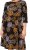 Scandinavian Caramel Flower Petals Dress Lavender and Orange - ODZIEŻ DAMSKA 40-66 - 