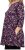 Scandinavian Caramel Flower Petals Tunic Purple - T-shirty - 