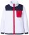 Ulla Popken Color Block Teddy Fleece Jacket Snow White - Bluzy & bluzy z kapturem - 