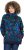 Ulla Popken Ribbon Print Turtleneck Sweatshirt Navy - T-shirty - 